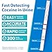 Areta Cocaine Test Strips: Instant Urine Drug Test for Cocaine 5 Pack, OTC Use, COC Coke Crack Home Detection Kit, 300 ng/mL Cutoff, Result in 5 Min -#ASCOC-114