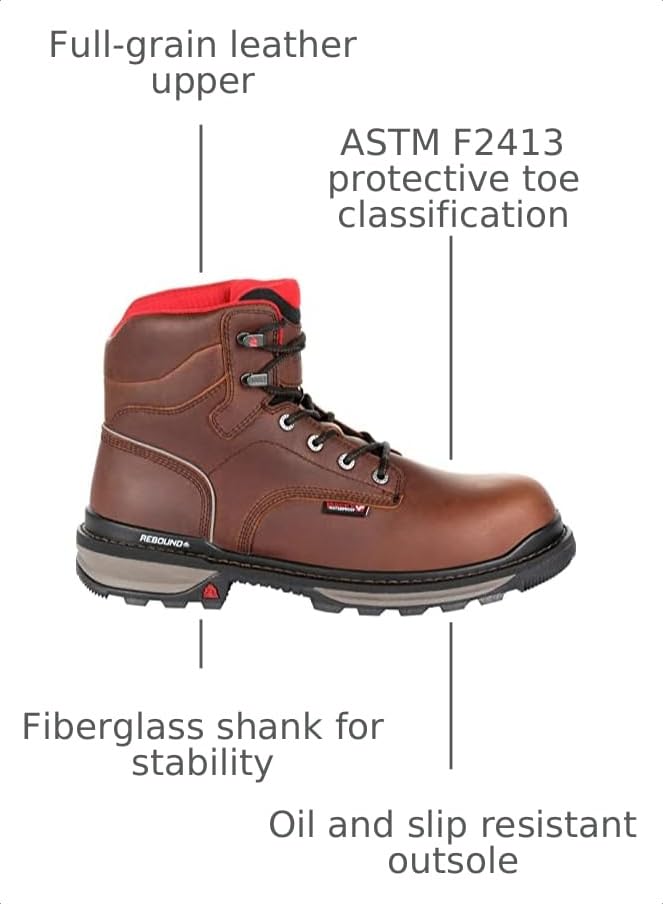 Image of ROCKY Men's Men's Work Boot With Composite Toe