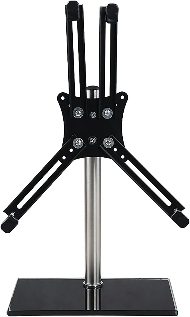 TV Stands TV Wall Mount Table Top TV Stand, Full Motion Mount with Left and Right 360° Rotation, Tabletop TV Base Fits 15-27 Inch Screen Di