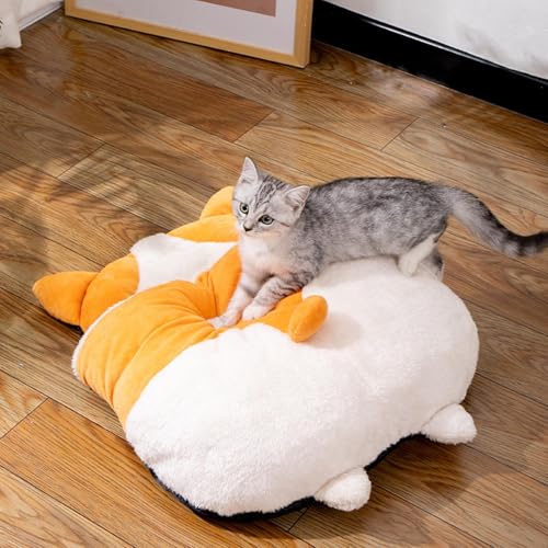 Lit pour chat de haute qualité avec maison en peluche confortable - 4