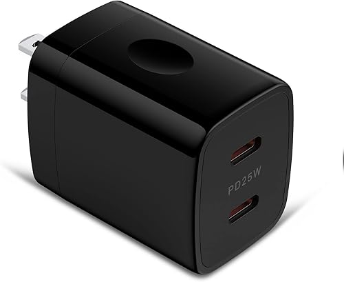 Bloque de carga rápida de 25W f, adaptador de cargador USB tipo C