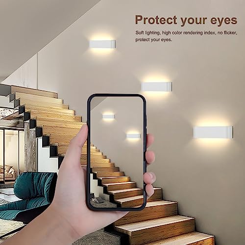 Lightess-Lampada-da-Parete-LED-Interni-16W-Applique-da-Parete-Interno-Moderno-Lampada-a-Muro-Luce-per-Camera-da-Letto-Scale-Corridoio-3000K-Bianco-Caldo