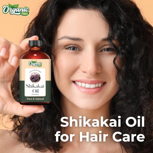Image of Organic Zing Shikakai (Acacia concinna) Oil | Pure & Natural Essential Oil for Haircare & Massage- 30ml /1.01fl oz