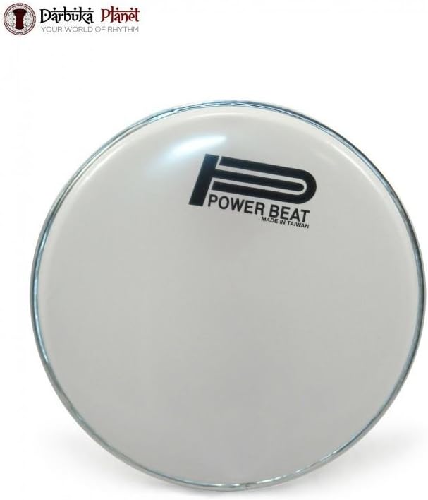 Power Beat 9'' Skin Head for Sombaty Darbuka Doumbek (White)