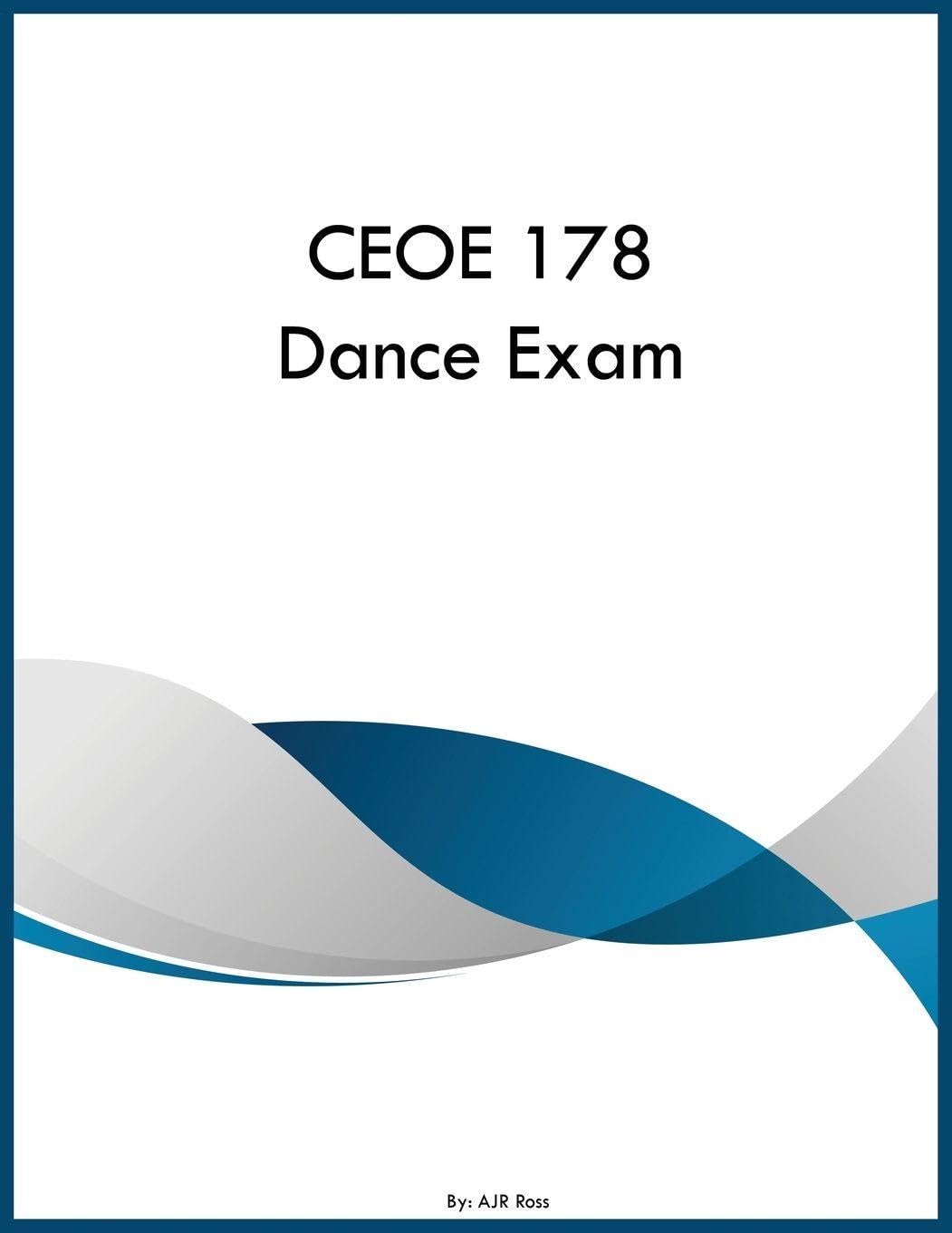 CEOE 178 Dance Exam demi-pointes de danse en toile pour évaluation académique