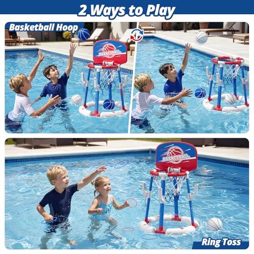Panier de basket de piscine gonflable pour animer vos étés - 2