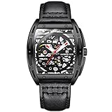 【Ideale Geschenke】 Das Design dieser klassischen Uhr ermöglicht es, sie an verschiedene Stile anzupassen. Sie ist das perfekte kreative Geschenk für Vatertag, Valentinstag, Weihnachten, Geburtstag, Jubiläum, Abschlussfeier und mehr. oder wenn Sie sich einfach nur mit etwas Neuem und Trendigem verwöhnen wollen. ★ Ein weiterer überraschender Ort, an dem die Uhr sorgfältig vorbereitet wurde und mit einer schönen Geschenkbox geliefert wird.