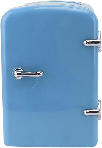 Miniatura 2 de Mini nevera, refrigerador pequeño, refrigerador para el cuidado de la piel, 4L, enfriador portátil, refrigerador personal, mini refrigerador para