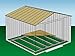 Arrow Sheds FB5465 Floor Frame Kit for 5'x4' & 6'x5' Arrow sheds,Silver