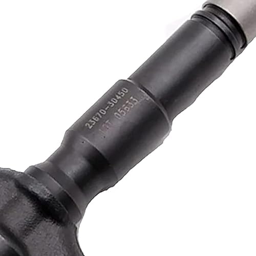 Miniatura 3 de Inyector de combustible diésel 295900-0280 23670-30450 295900-0210 23670-39455 Reemplazo compatible con Toyota Hilux Fortuner 2KD FTV 2.5D EURO 5
