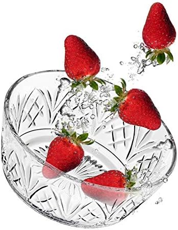 Godinger Dublin Crystal Bowl Set - 6", Set of 4 Bowls