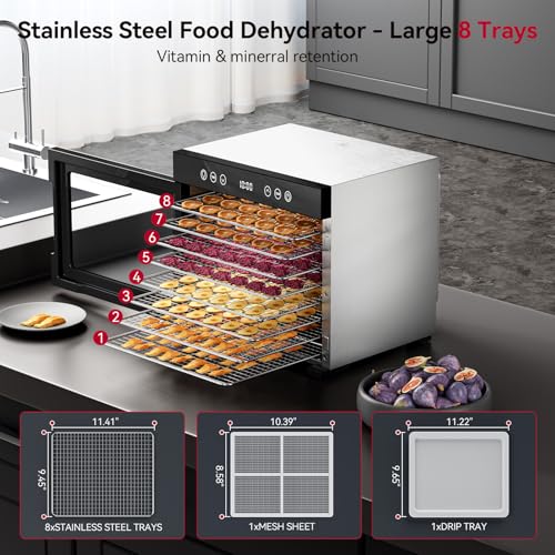Stackable Food Dehydrator for Snacks
