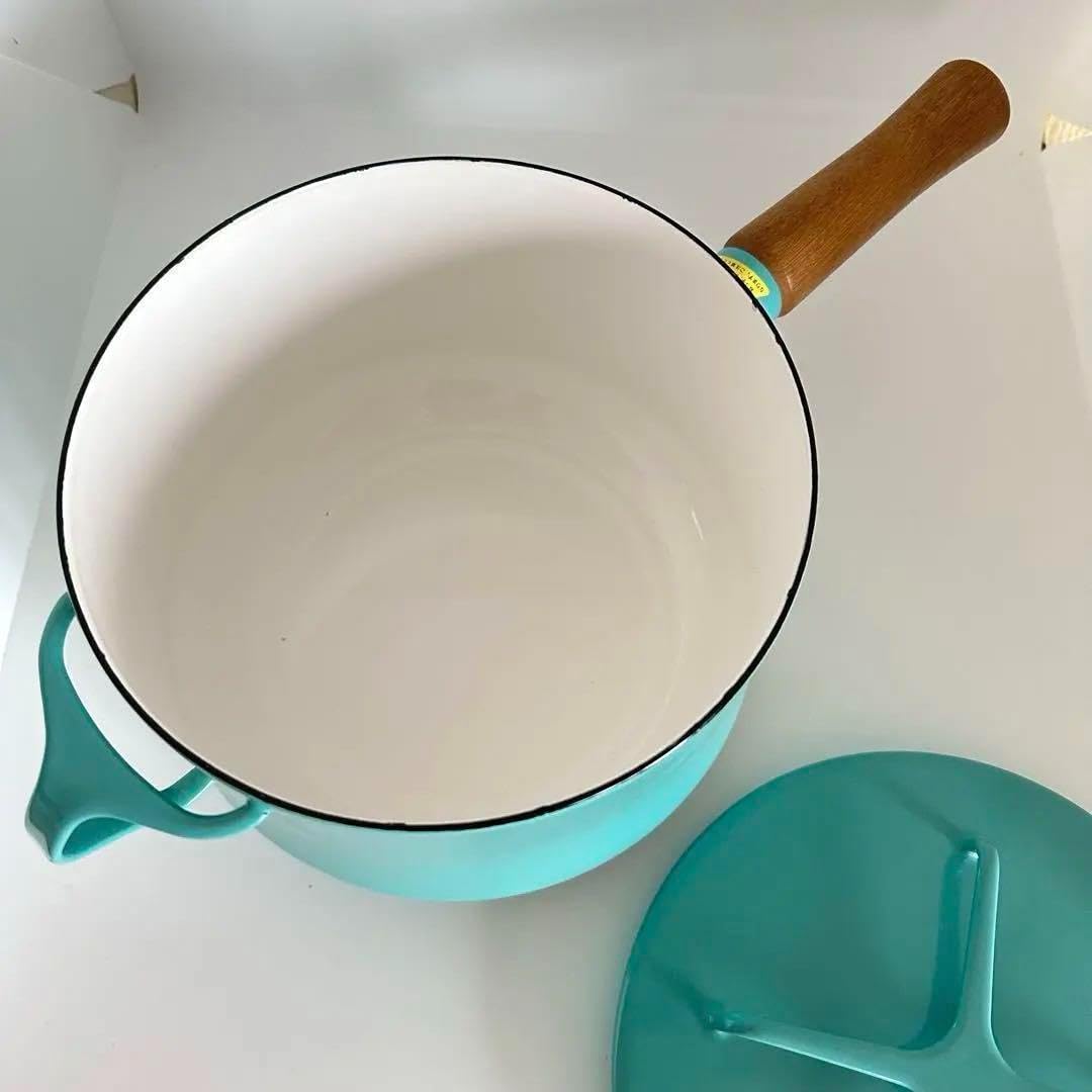 Amazon.co.jp: 18cm ダンスク 深型片手鍋 IH対応 ティール 青