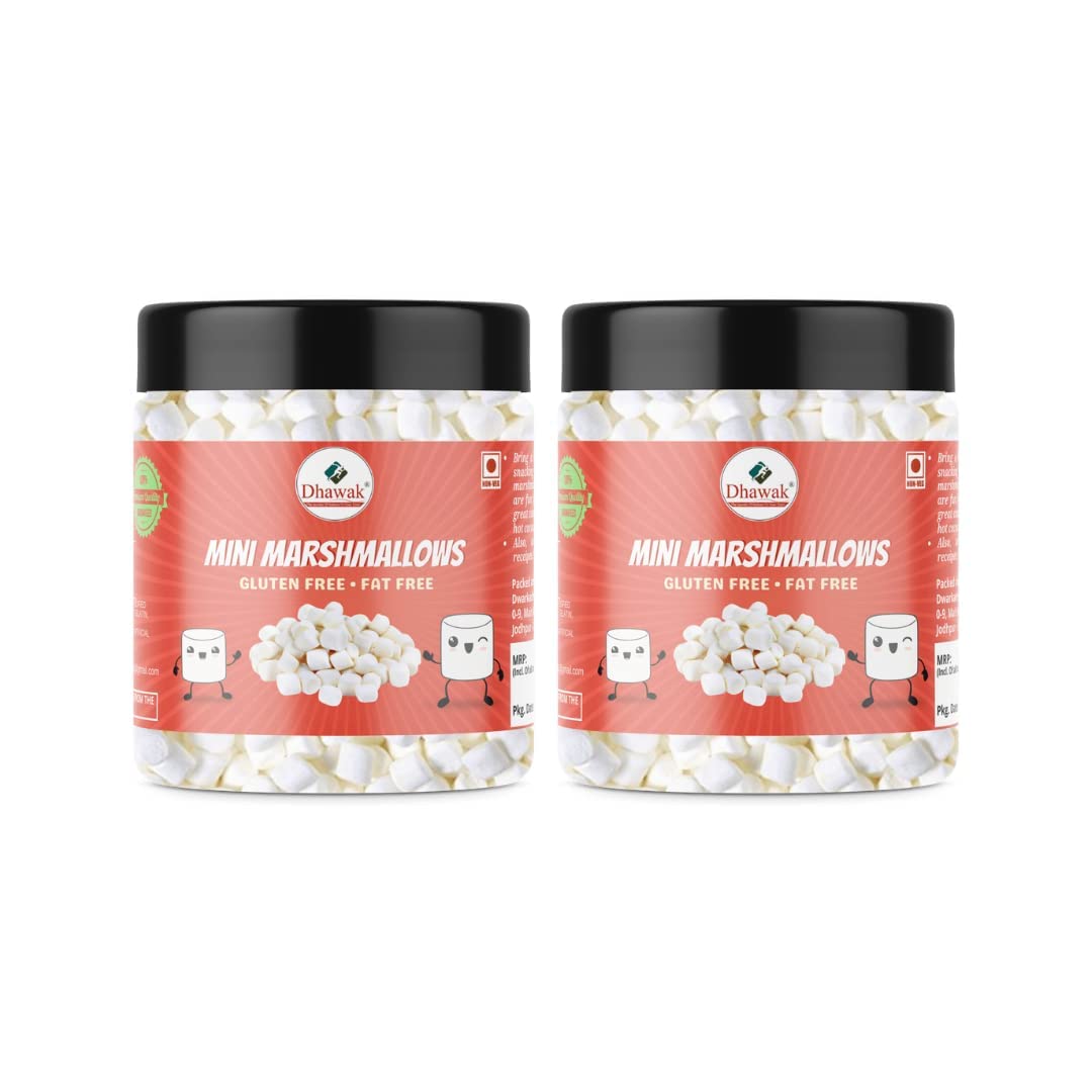 See full amazon price history chart for Dhawak Combo Pack of Mini Marshmallows - VANILLA MIST FLAVOUR - 100 gms Each Total 200 gms |Jar Pack| Dhawak Combo Pack of Mini Marshmallows - VANILLA MIST FLAVOUR - 100 gms Each Total 200 gms |Jar Pack| (B09J19PY68) Amazon Price History, Amazon Price Tracker