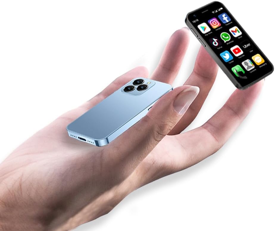 Miniatura 8 de iLight Mini Smartphone 15 Pro  Teléfono móvil de bolsillo 15Pro Android 4G más pequeño del mundo, pantalla táctil de 3 pulgadas, desbloqueado