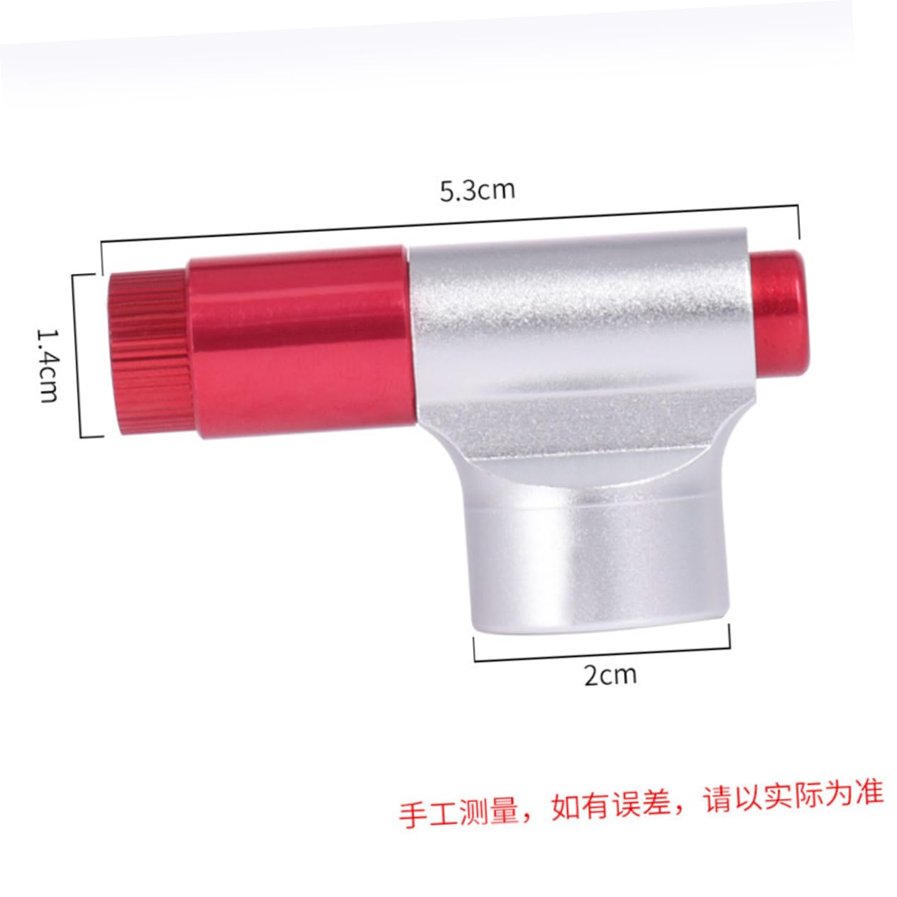 BESPORTBLE 2 Stück Mini-Fahrrad-Luftfüller Für Reifen Minibike-Fahrrad-Inflator Mini-Fahrrad-Luftfüller Reifenfüller Fahrrad-Inflator Co2-Mini-Fahrrad-Inflator