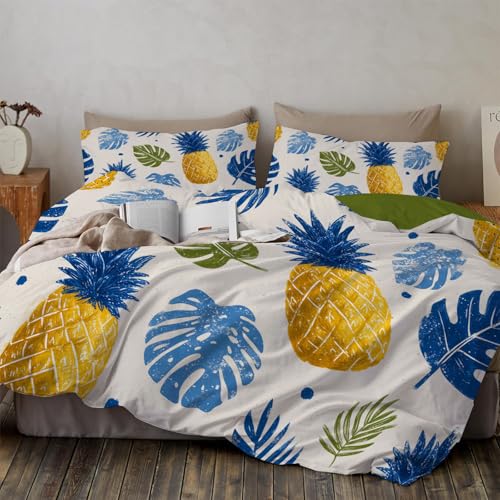 Housse de Couette 200x200cm Microfibre Exotique avec 2 Taies - 5