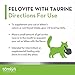 Tomlyn Felovite with Taurine Amino Acid Gel Nutritional Supplement for Cats & Kittens, 2.5oz