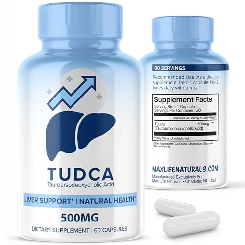 MaxLife Naturals TUDCA 500mg Capsules