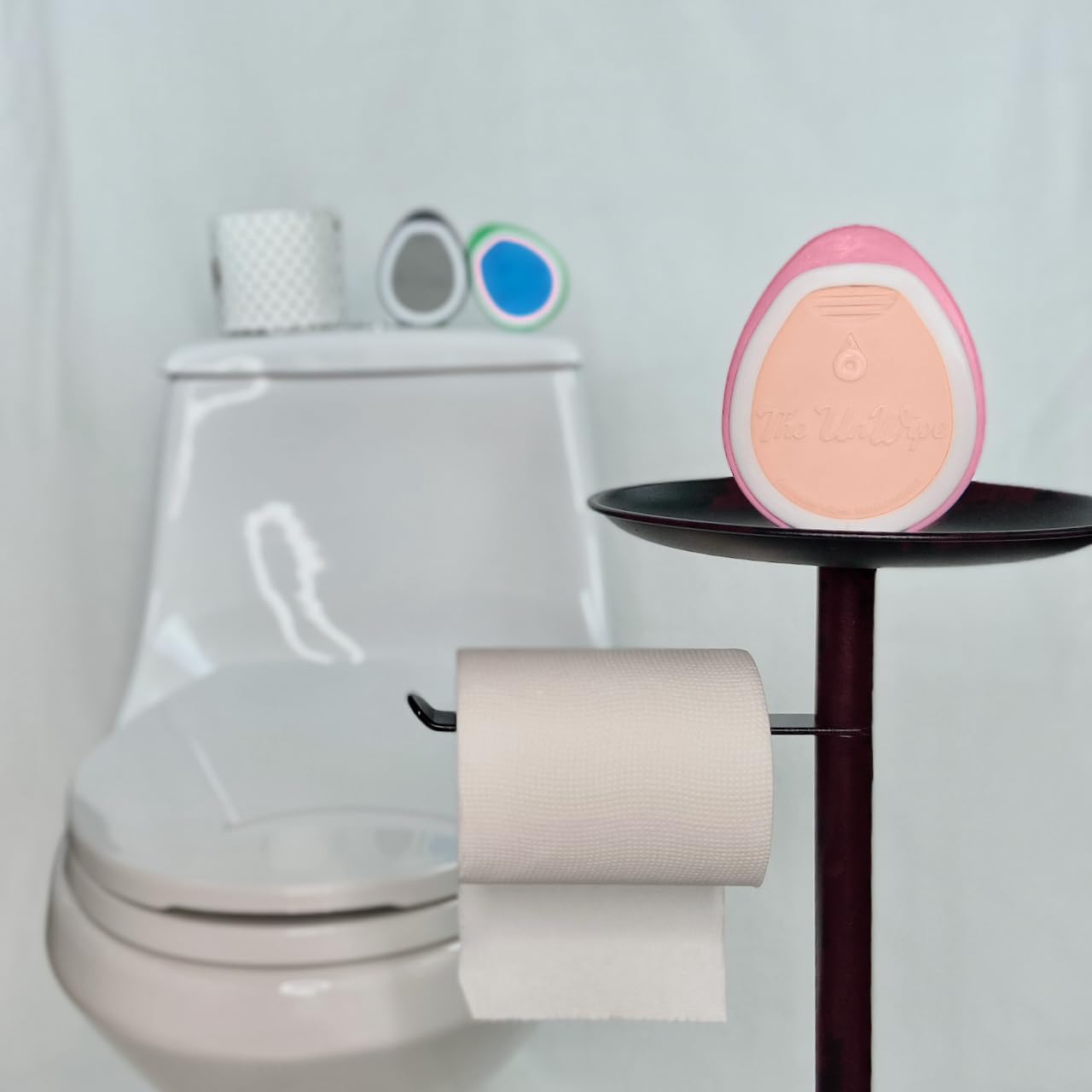 – Textured, Portable, Septic-Safe Tush Cleaning Instead of Flushable or Baby Wipes, Pink