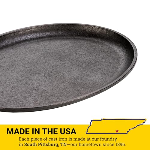 Image of Lodge Manufacturing LJOSH3 13 inch Oal Jumbo Cast Iron Griddle