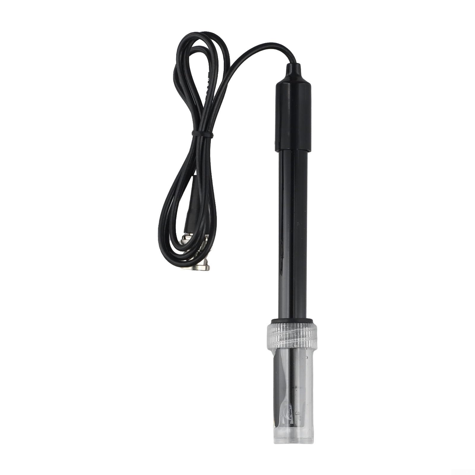 Sonde électrode PH PH-201 pour détecteur de culture d'aquarium, analyseur d'aquaculture, câble de 0,75 m, noir