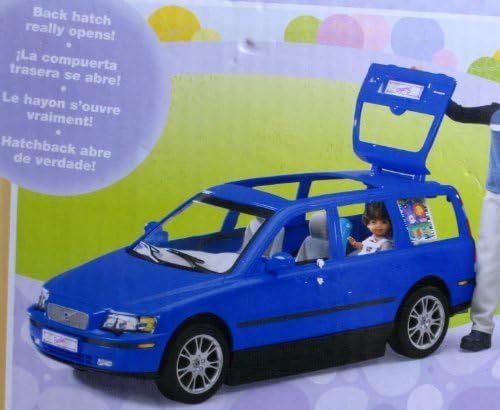 Barbie Happy Family VOLVO Vehicle VAN - Volvo V70 SUV w Hatch Back (Opens/Closes), Car Seats & SOUND!