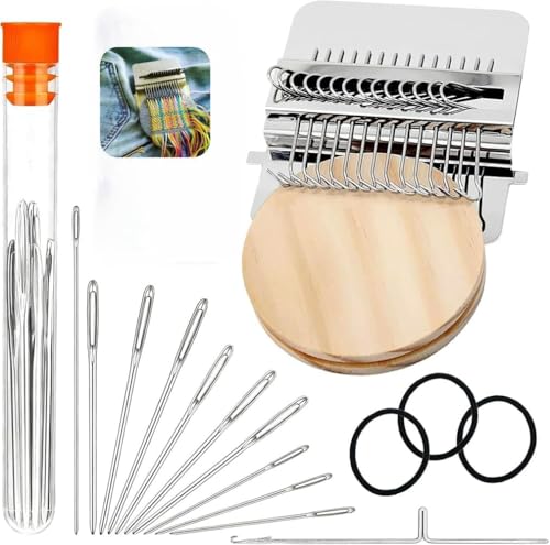 【Kit completo】Include tutto il necessario per riparazioni di successo: l-oom, aghi e istruzioni (lingua italiana non garantita), in modo da poter iniziare subito a creare.