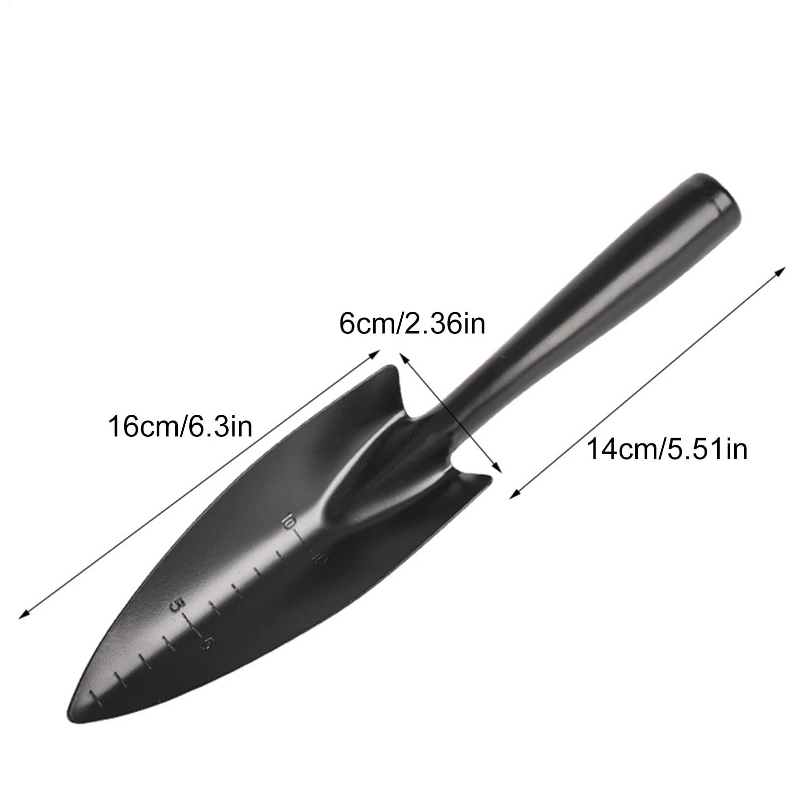 Giardino Shovel, Heavy-Duty Sand Beach Shovel, Metal Garden Spade Trowel, Ergonomic Hand Spade for Digging and Planting, Sturdy Small Gardening Tool for Outdoor Use