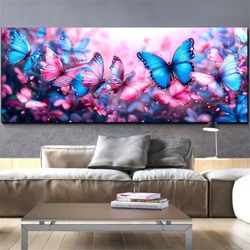 Peinture diamant point de croix kit diamond painting papillon cristal