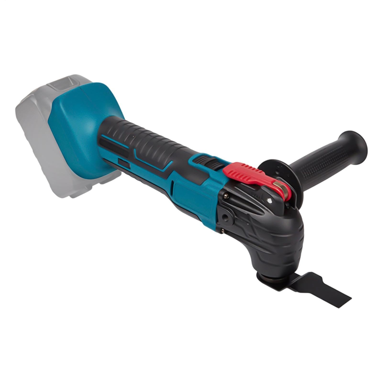 Smerigliatrice Senza Fili Levigatrice Oscillante Senza Fili | Smerigliatrice Angolare per Intaglio Legno per Uso Domestico, Officina, Garage, Esterno, Metalli, Legno e Industria