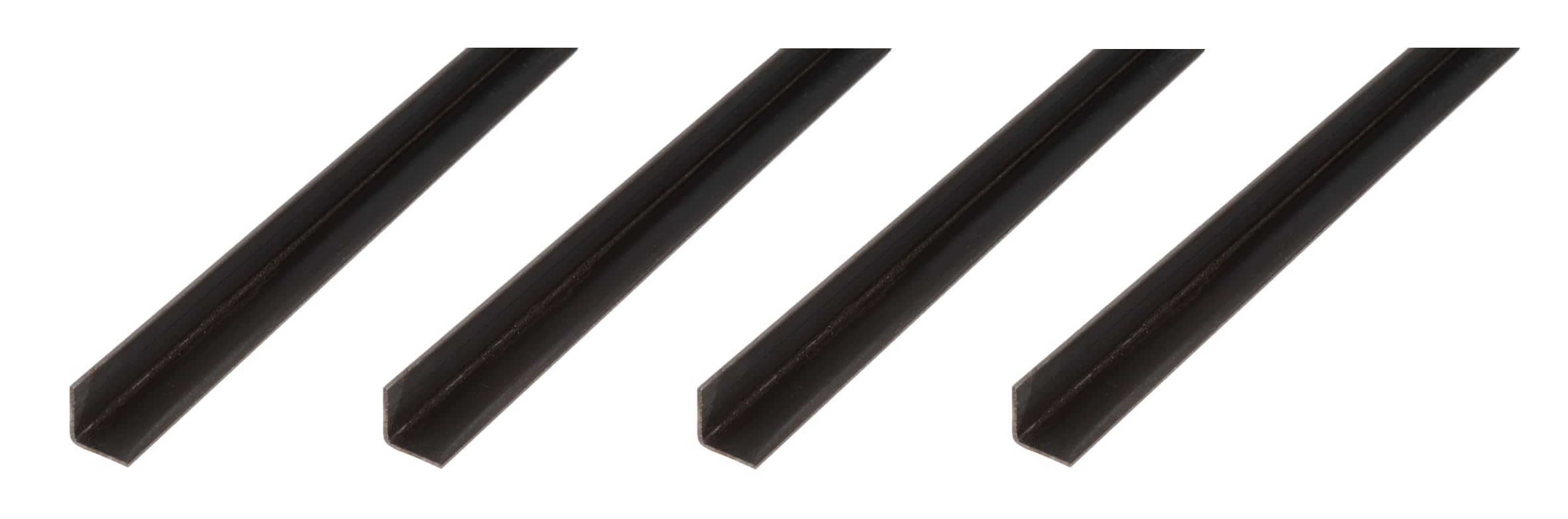 Alberts Set di 4 profili angolari | acciaio | 2000 x 30 x 30 x 3,0 mm