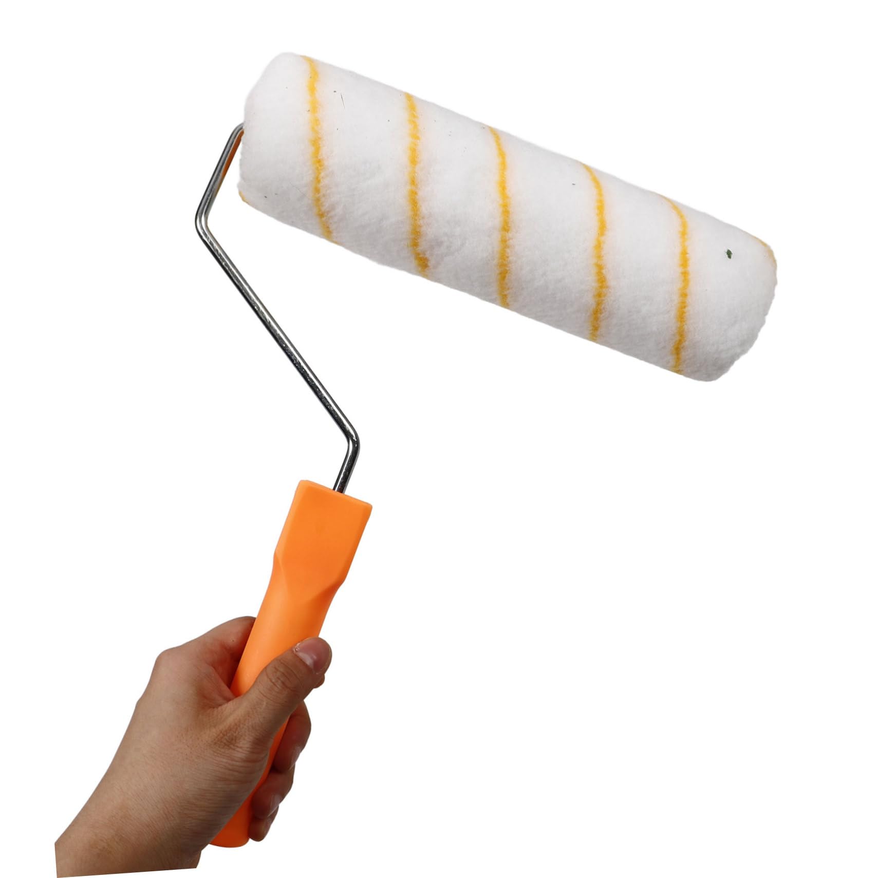 VILLCASE Cepillo de Rodillo Telescópico Portátil con Funda de Repuesto para Rodillo de Pintura Suministros para Pintar Casa Herramienta de Limpieza