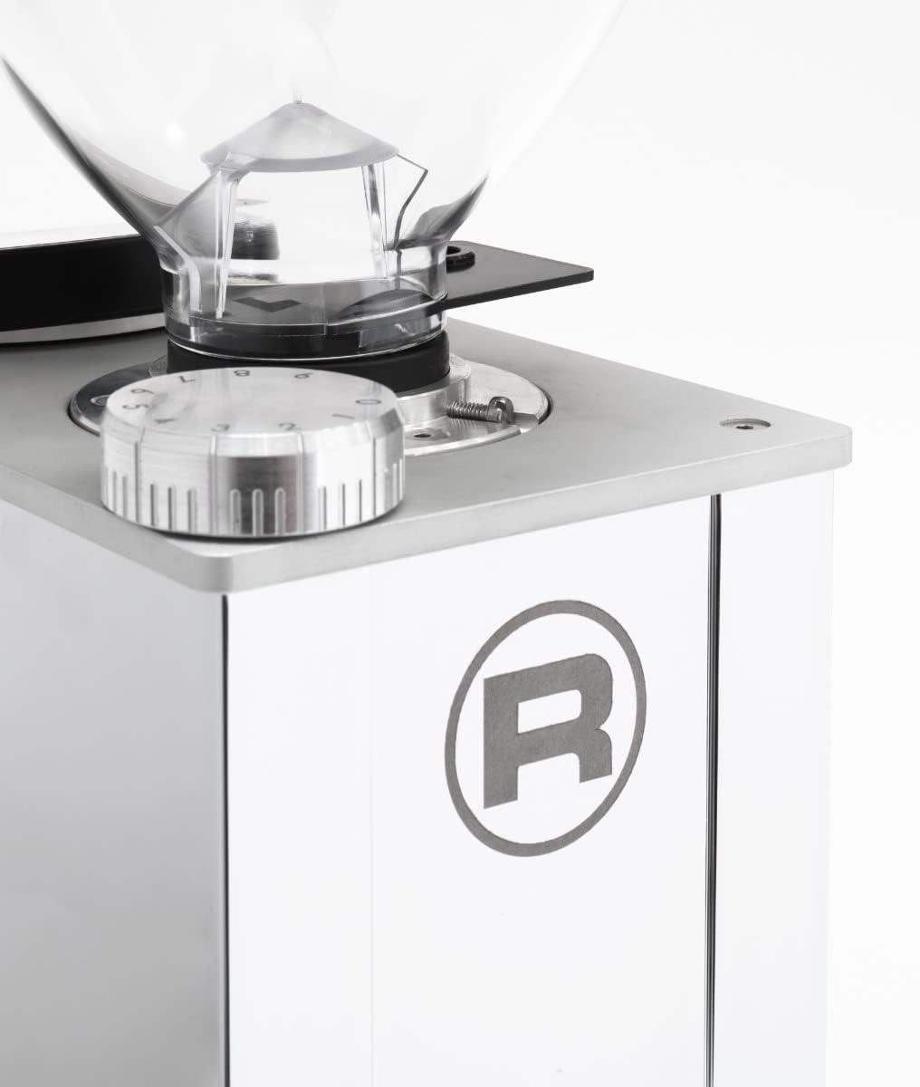 Rocket Espresso Faustino 3.1 Espresso Grinder | 50mm Flat Burrs | Programmable Dosing | (Appartamento White)