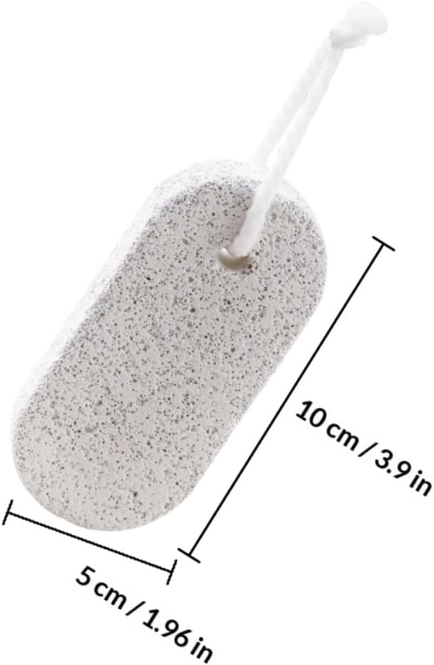 20pcs Volcanic Pumice Stone Foot Grinders Exfoliating Callus Removers Rubbing Foot Stones for Pedicure and Hard Skin Removal at Home Or Spa