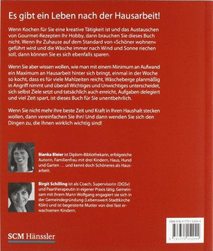 Besser einfach - einfach besser: Das Haushaltssurvival-Buch