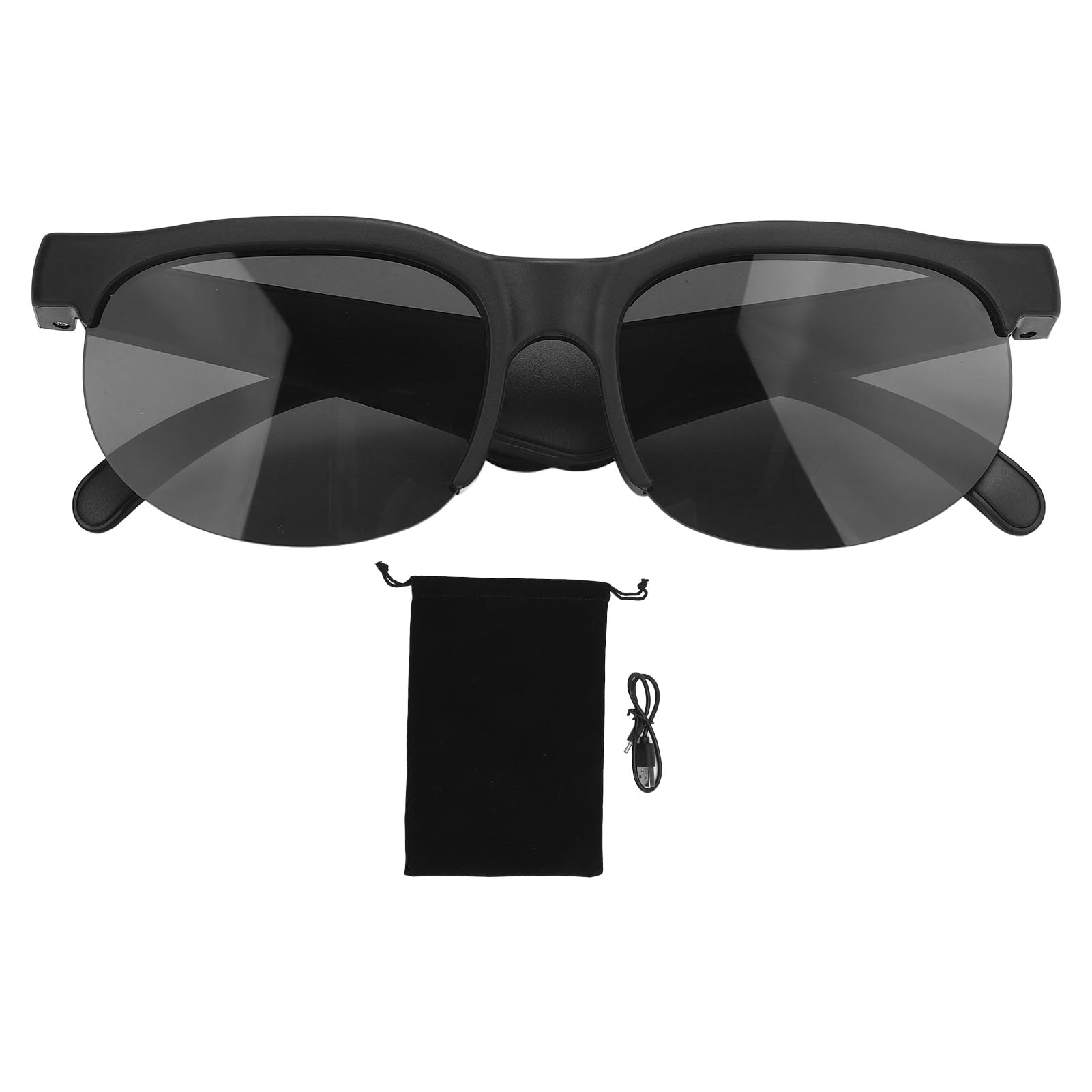 Translation Sunglasses Smart Glasses with AI Translator AI Translation Glasses with Microphone 144 Languages Supported Wireless Sunglasses