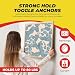 Heavy Duty Drywall Anchors and Screws Kit Including Toggle Anchors & Screws Durable Zinc Plastic Self Drilling Drywall Anchors for Hanging Pictures & More (25 Pack)