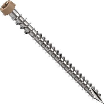 CAMO Composite Deck Screws 2-1/2" #10 ProTech Tan, 100 ct