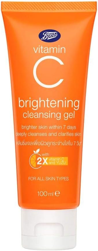 Boots Vitamin C Brightening Cleansing Gel, 100 Ml