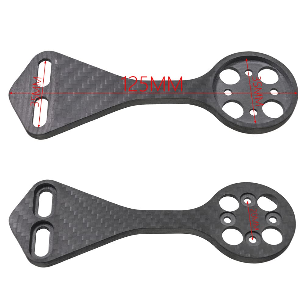 XBERSTAR Supporto Manubrio Per Ciclocomputer – Compatibile Garmin, XOSS G G+ – Con Attacco Per Luce (nero)