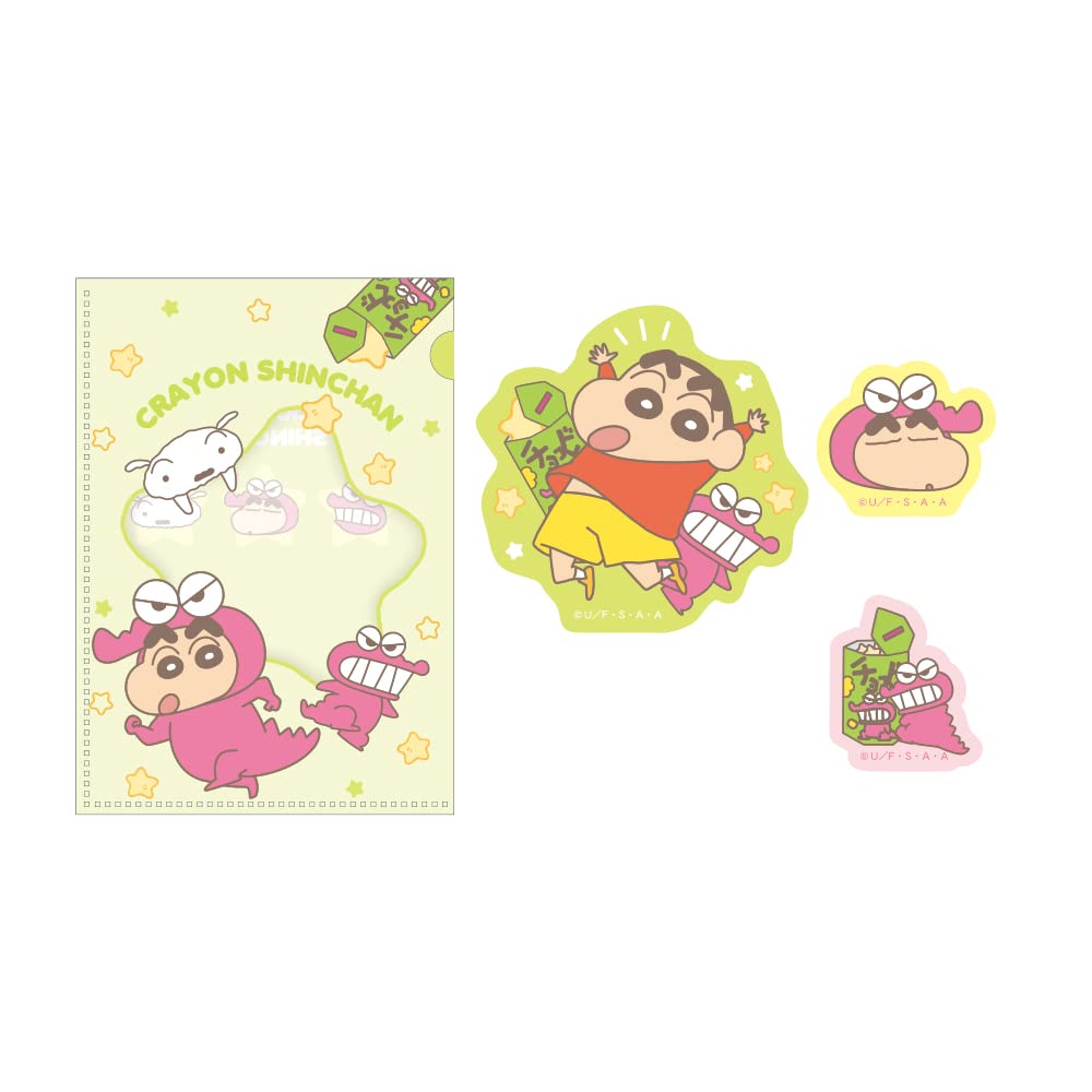 Amazon.co.jp: ティーズファクトリー クレヨンしんちゃん ファイル入り