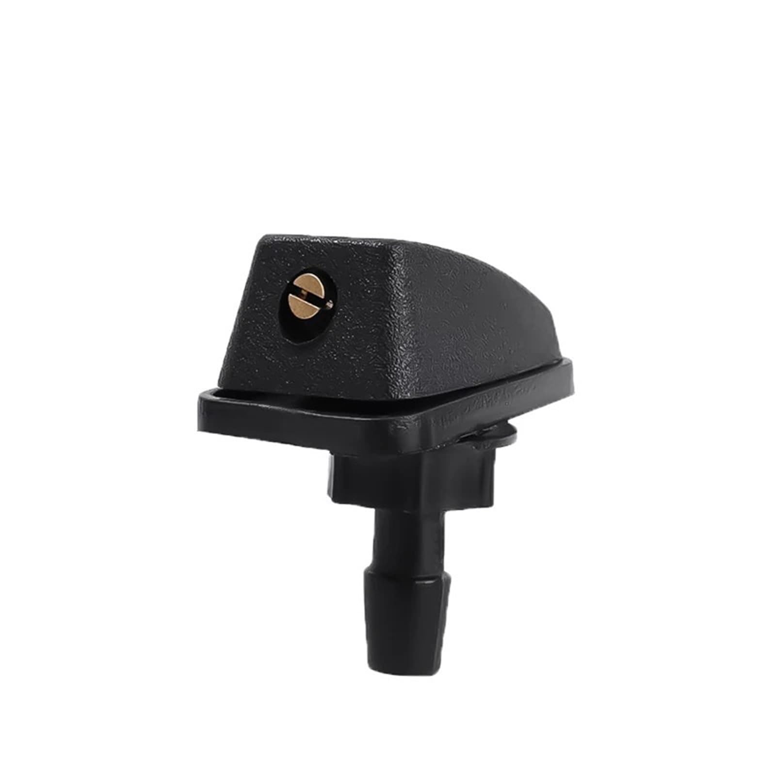 Car Windshield nozzles Universal Windshield Washer Nozzle Jet Spray Head Adjustable for Car Auto Truck Vehicle Front Wiper Cleaning System Parts(1x Black)