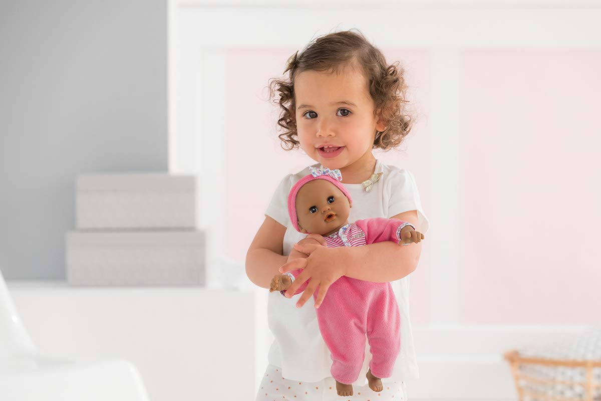 Amazon Com Corolle Mon Premier Bebe Calin Maria 12 Baby Doll With Poseable Soft Body With Vanilla Scent And Sleepy Eyes That Open And Close For Kids Ages 18 Months And Up