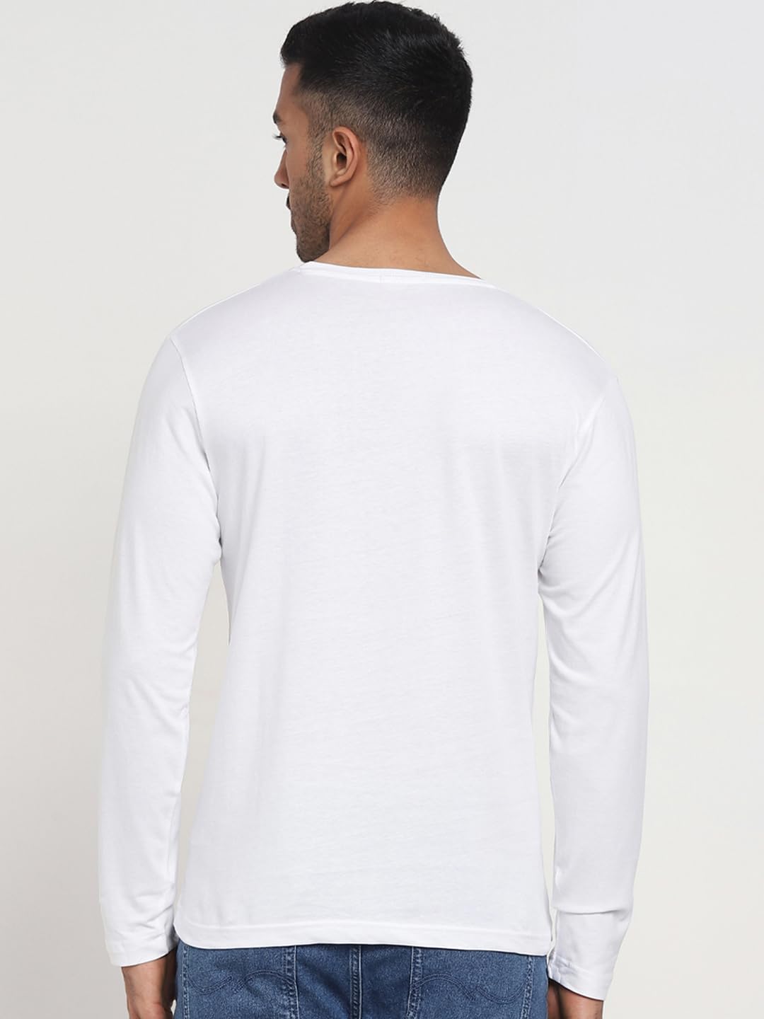 Bewakoof Streetwear - Maglietta da uomo, 100% cotone, con stampa grafica, vestibilità normale, scollo rotondo, in cotone, abbigliamento casual