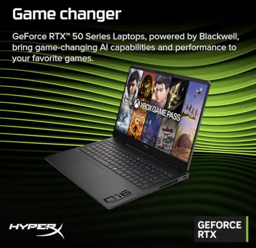 Image of HP OMEN HyperX AI Gaming Laptop 16.0 inch 165Hz IPS WUXGA Display (16GB DDR5)