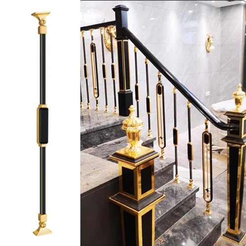 Barreaux d'escalier en aluminium de grande durabilité pour garde-corps
