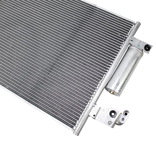 Image of TRQ Air Conditioning A /C Condenser Receiver Drier Compatible with 2016-2019 Nissan Titan XD