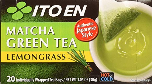 ITOEN, Green Tea, Matcha, Lemongrs, Pack of 8, Size 20 CT