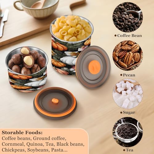 Contenedor para café de acero inoxidable 900ml miniatura 5